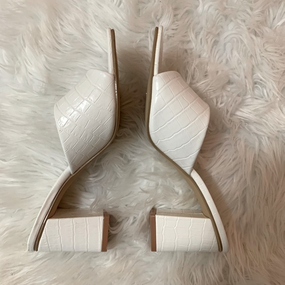 Croc square toe heel - Picture 4 of 6